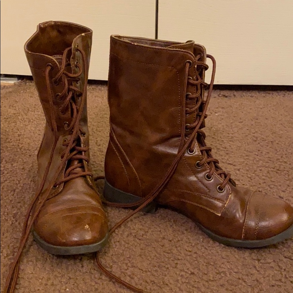Brown boots